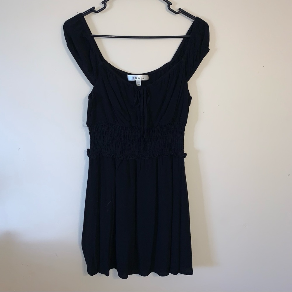 Black summer dress